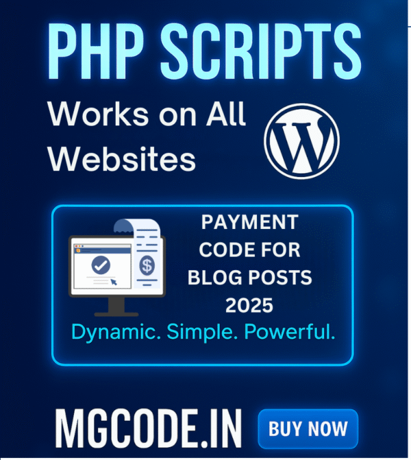 CUSTOM PAYMENT CODE FOR BLOG 2025